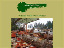 Tablet Screenshot of nwwood.com